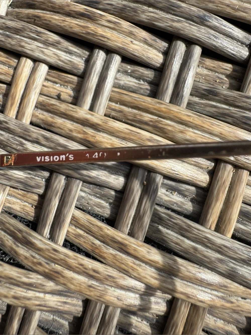 Vintage Vision's X107 Gold Metal Oval Full Rim Eyeglass Frames Only 50-20-140